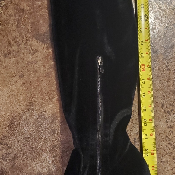 EUC - Tall velvety black boots...S.E.X.Y π’ - Picture 9 of 9